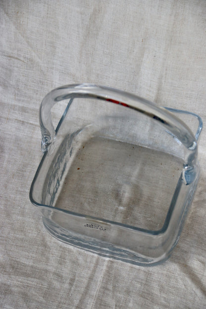 Blenko Glass Basket