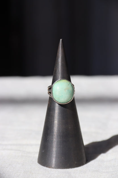 Sterling and Turquoise Statement Ring