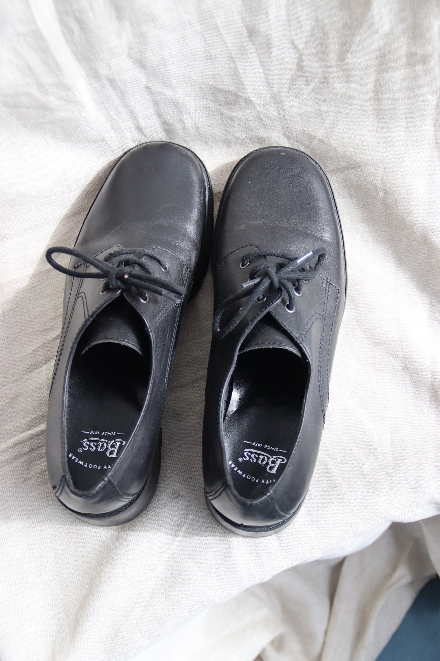 Bass Black Loafers