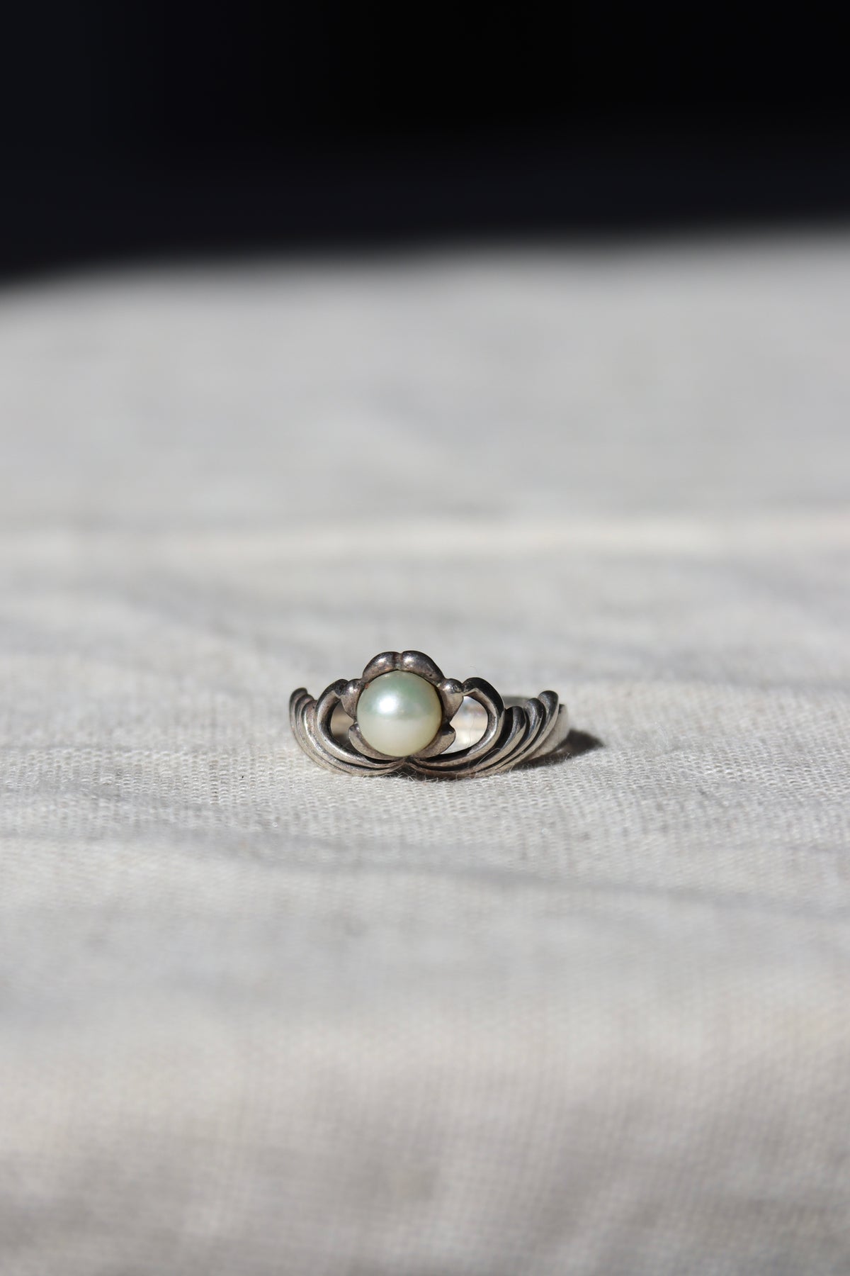 Kabana Pearl Sterling Silver Ring