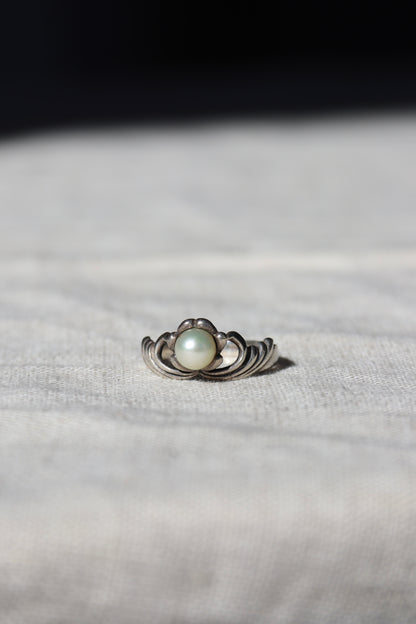 Kabana Pearl Sterling Silver Ring
