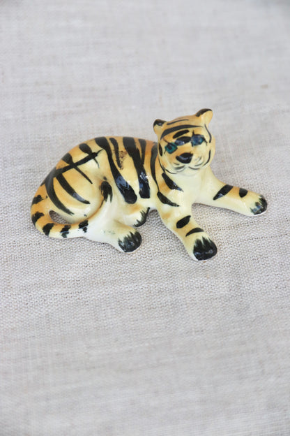 Set of 2 Ceramic Tigers