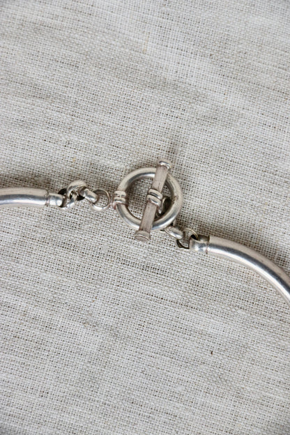 Sterling Silver Segmented Necklace