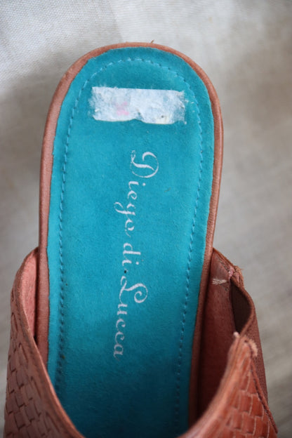 Diego Di Lucca Leather Heels