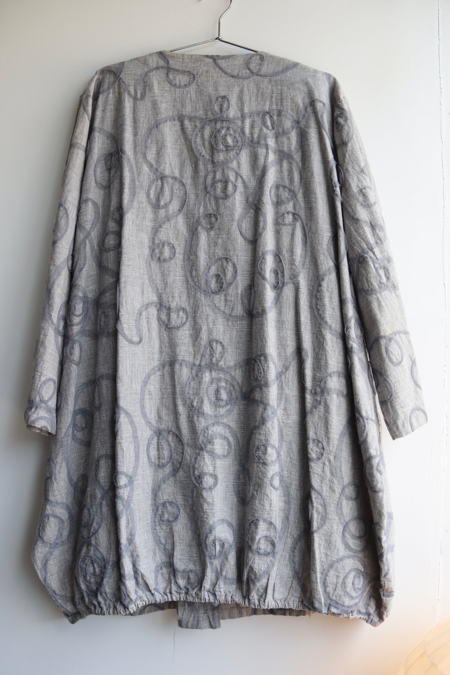 Bryn Walker Grey Linen Tunic and Skirt Set