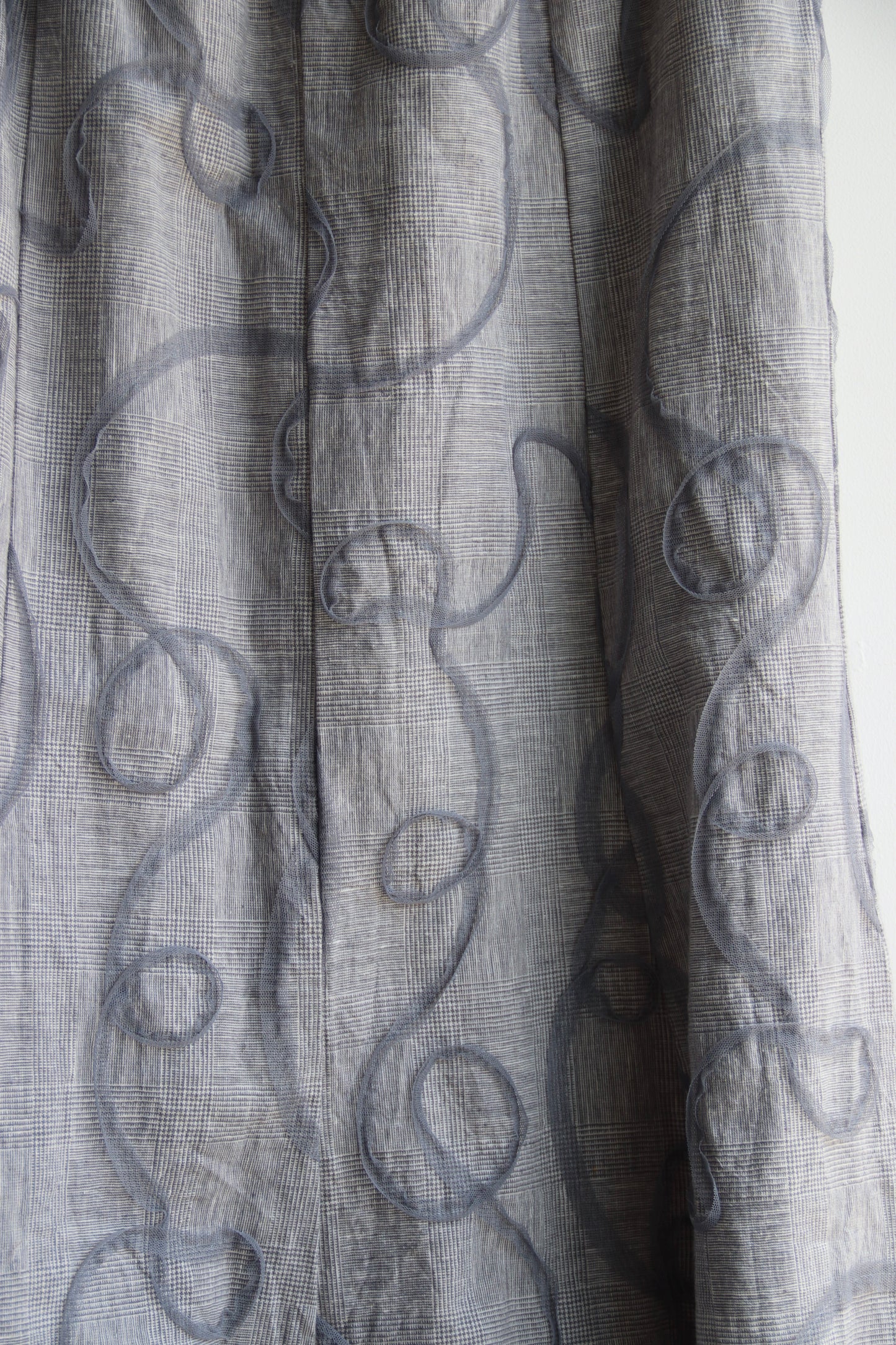 Bryn Walker Grey Linen Tunic and Skirt Set