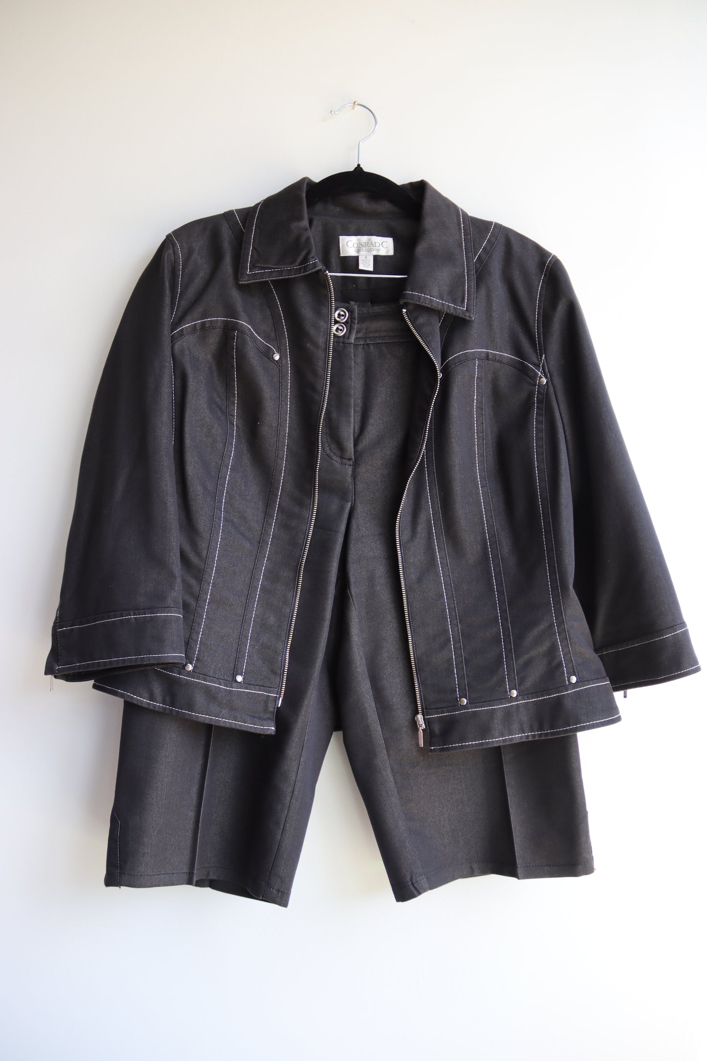 Conrad C Collection Contrast Jacket and Pant Set