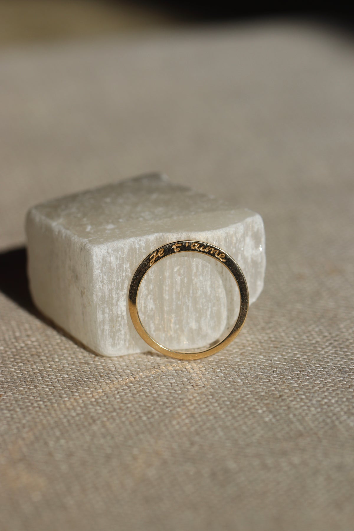 Nora Kogan "Je T'aime" Ring - 14k