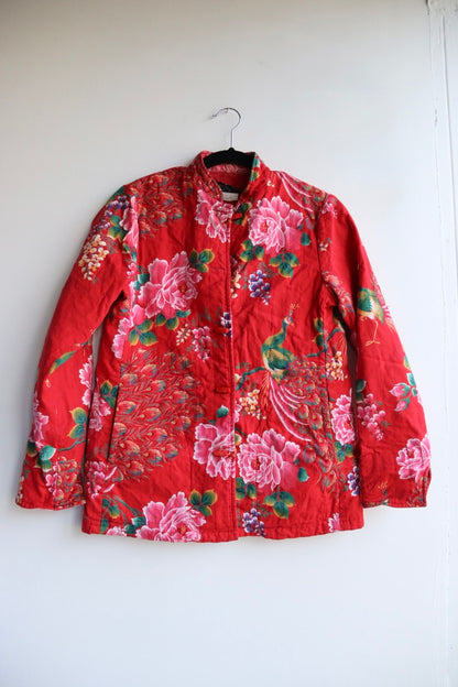 Vintage Red Cotton Jacket