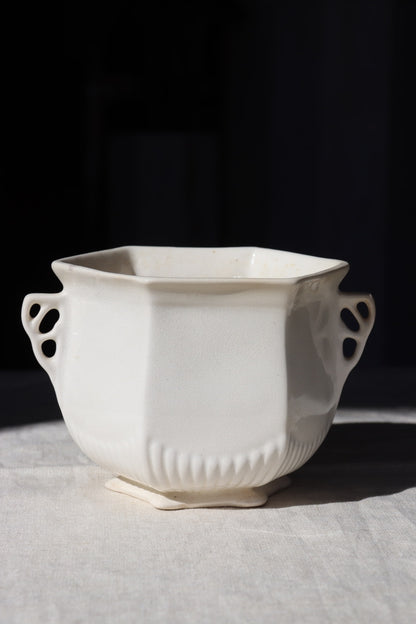 Vintage Adams & Sons Ironstone Vase