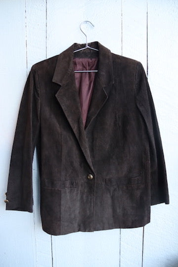 Vintage Brown Leather Jacket