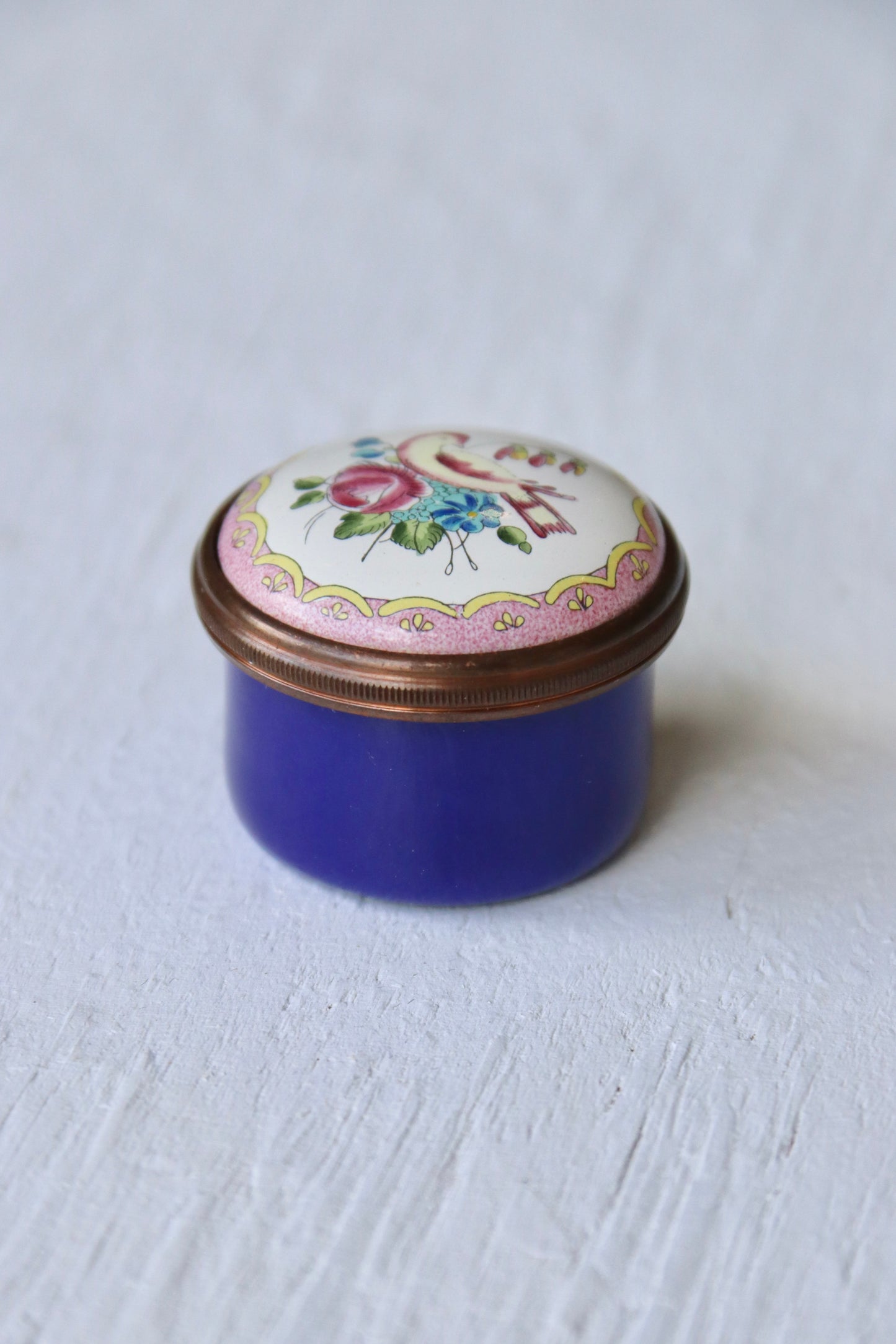 Halcyon Days Bird Enamel Box
