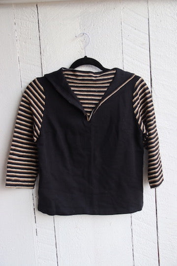 Vintage Sailor Top w/ removable collar