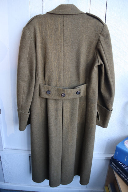 Vintage Army Overcoat