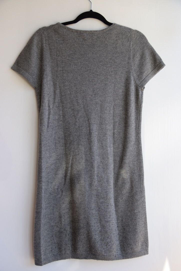 Massimo Dutti Grey Knit Dress - as is