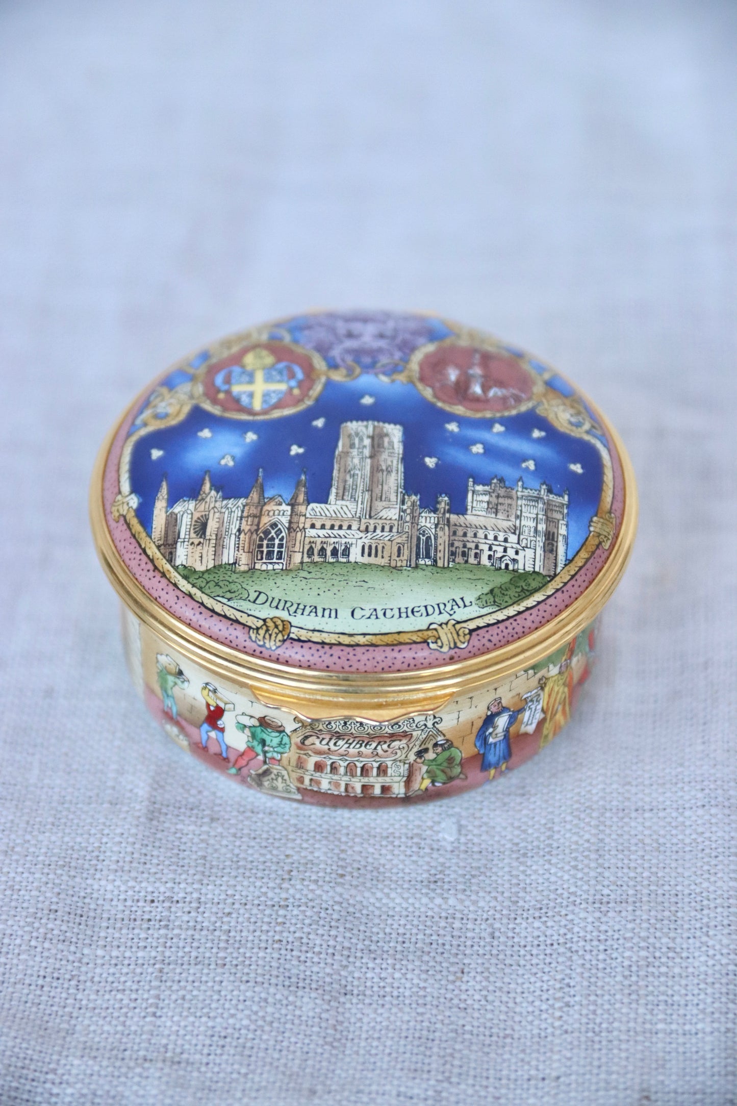 Cathedral Enamel Box