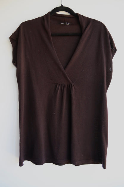 Eileen Fisher Brown Top