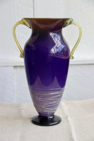 Purple Glass Vase