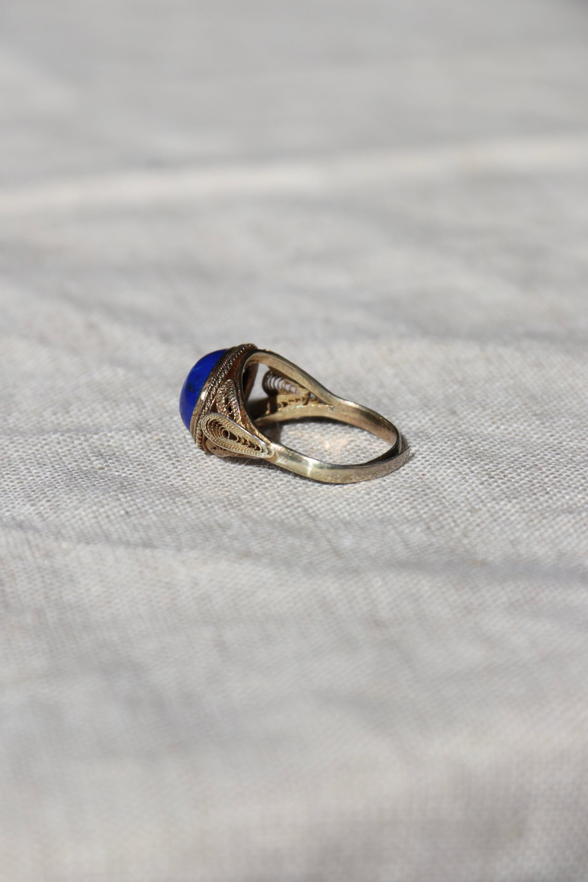 Lapis Lazuli Sterling Silver Ring