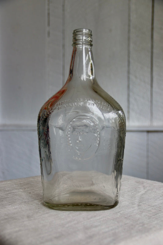 Clear Bottle with Face