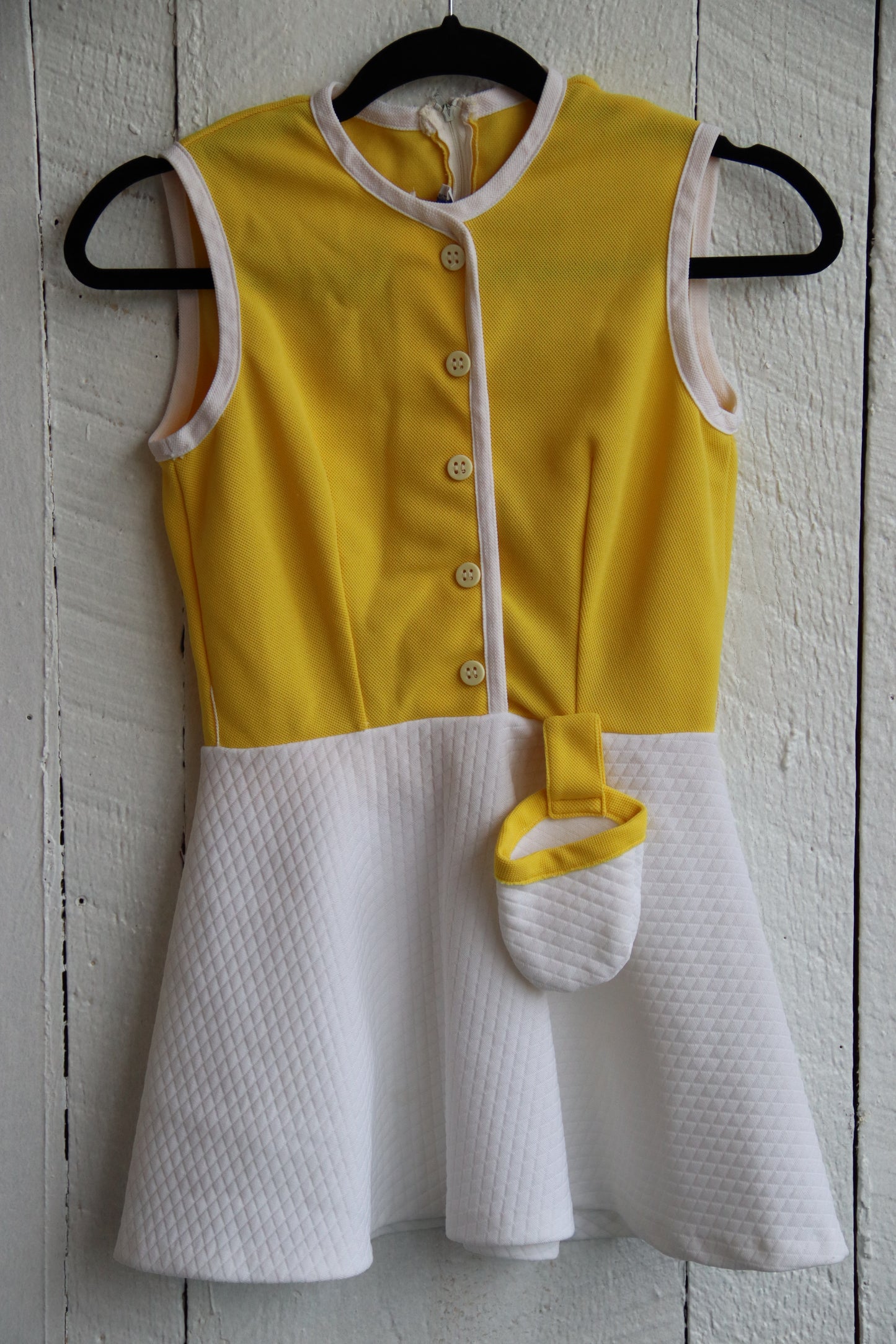 Yellow Tennis Dress - 1970s