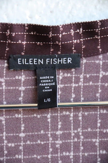 Eileen Fisher Purple Dress
