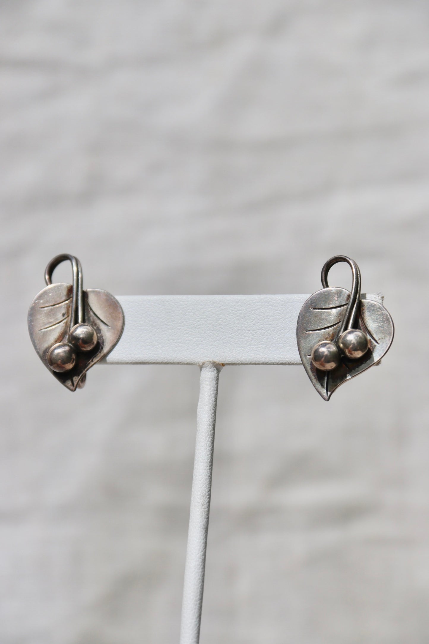 Alphonse La Paglia for George Jensen Sterling Silver Earrings