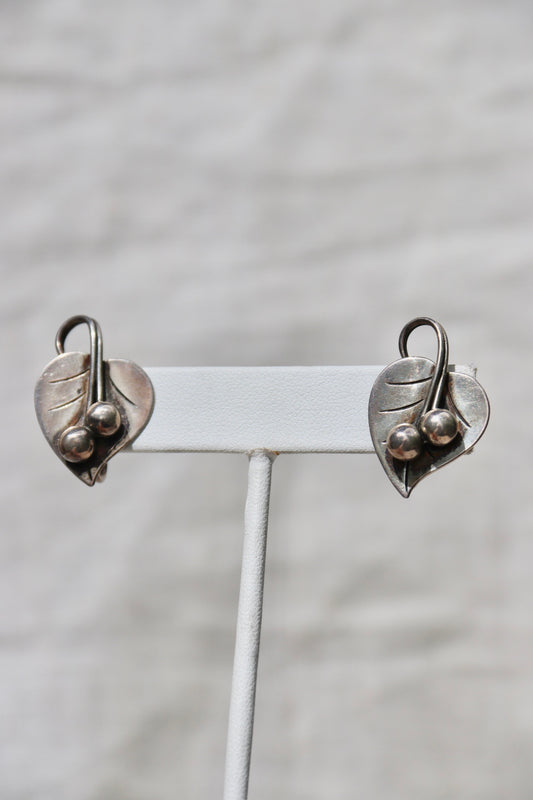 Alphonse La Paglia for George Jensen Sterling Silver Earrings