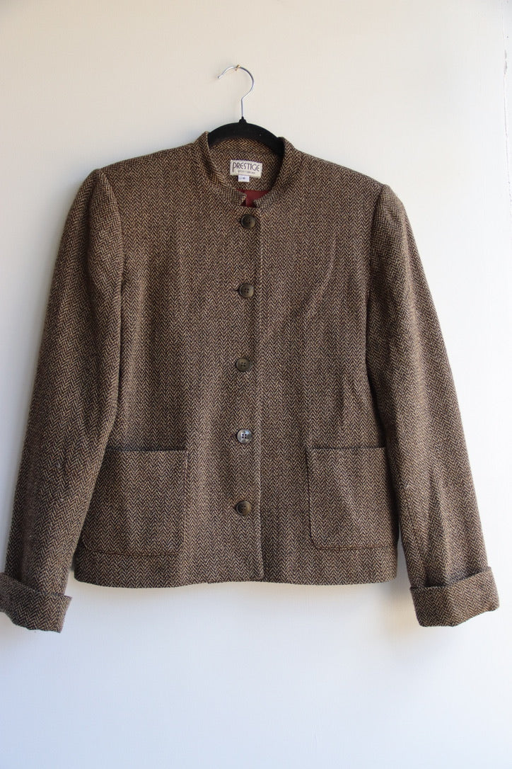 Vintage Prestige Houndstooth Jacket