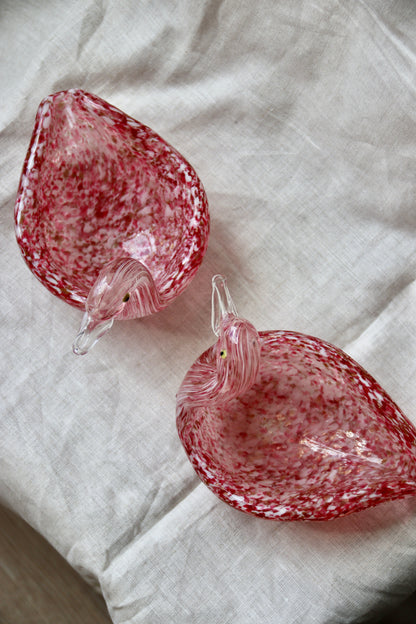 Pair of Bird Bowls
