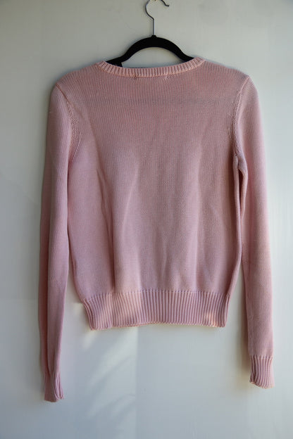 Ralph Lauren Pink Cotton Sweater