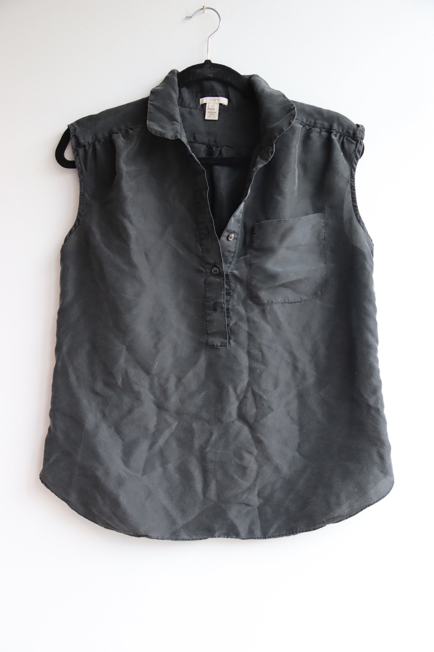 J. Crew Silk Top