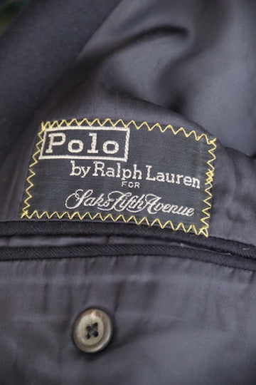 Vintage Polo by Ralph Lauren for Saks Fifth Avenue Suit Jacket with Gold Buttons