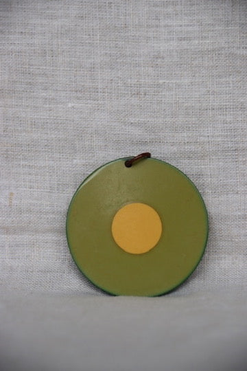 Green and Yellow Pendant