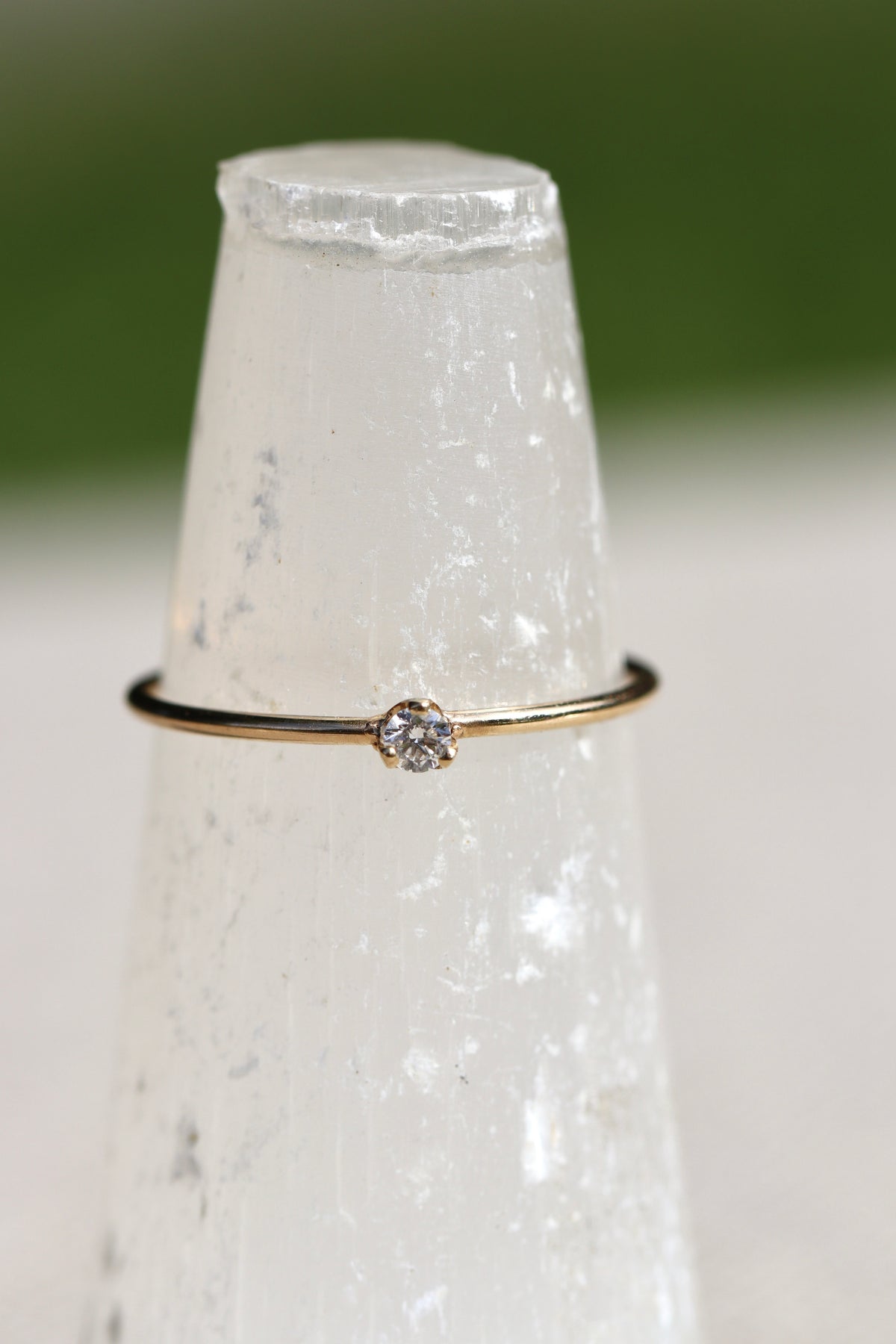 Zoe Chicco 14k Prong Diamond Solitaire Ring