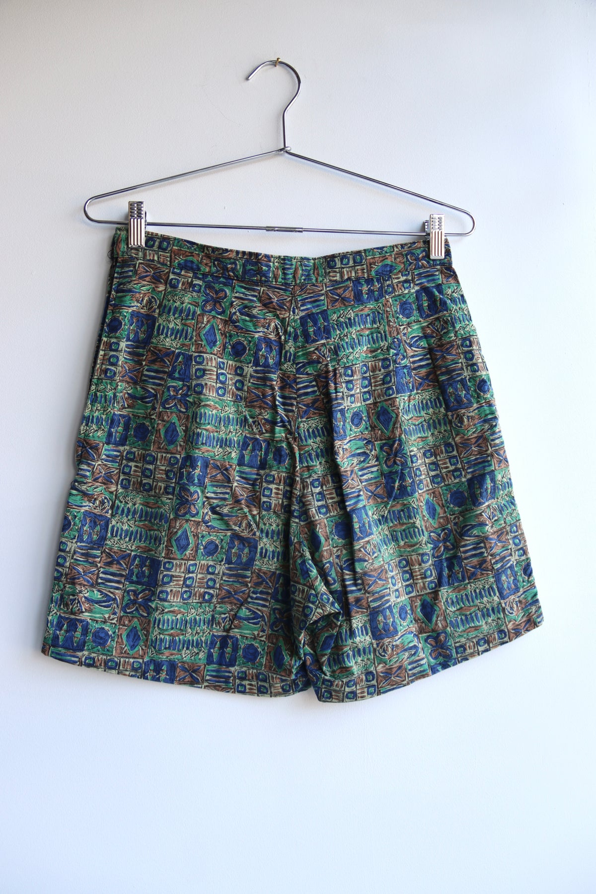 Vintage Patterned Shorts