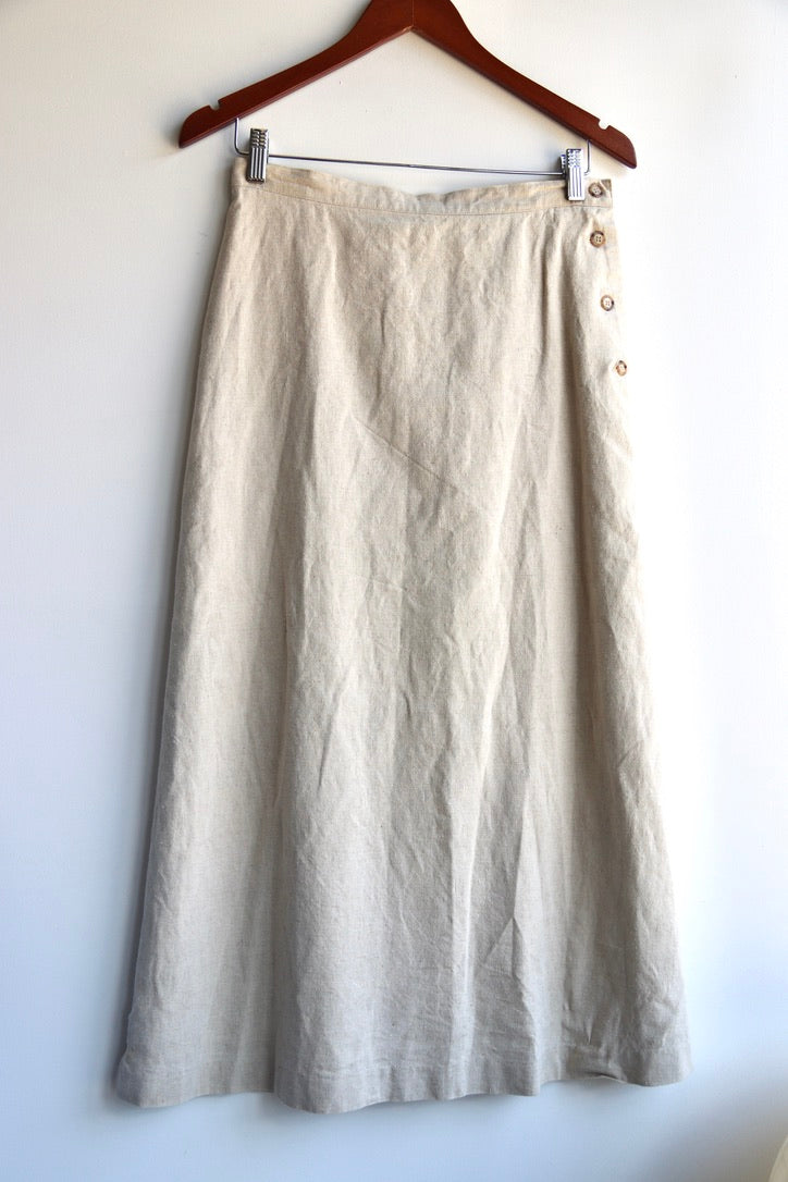 Vintage Prestige Linen Jacket and Skirt Set