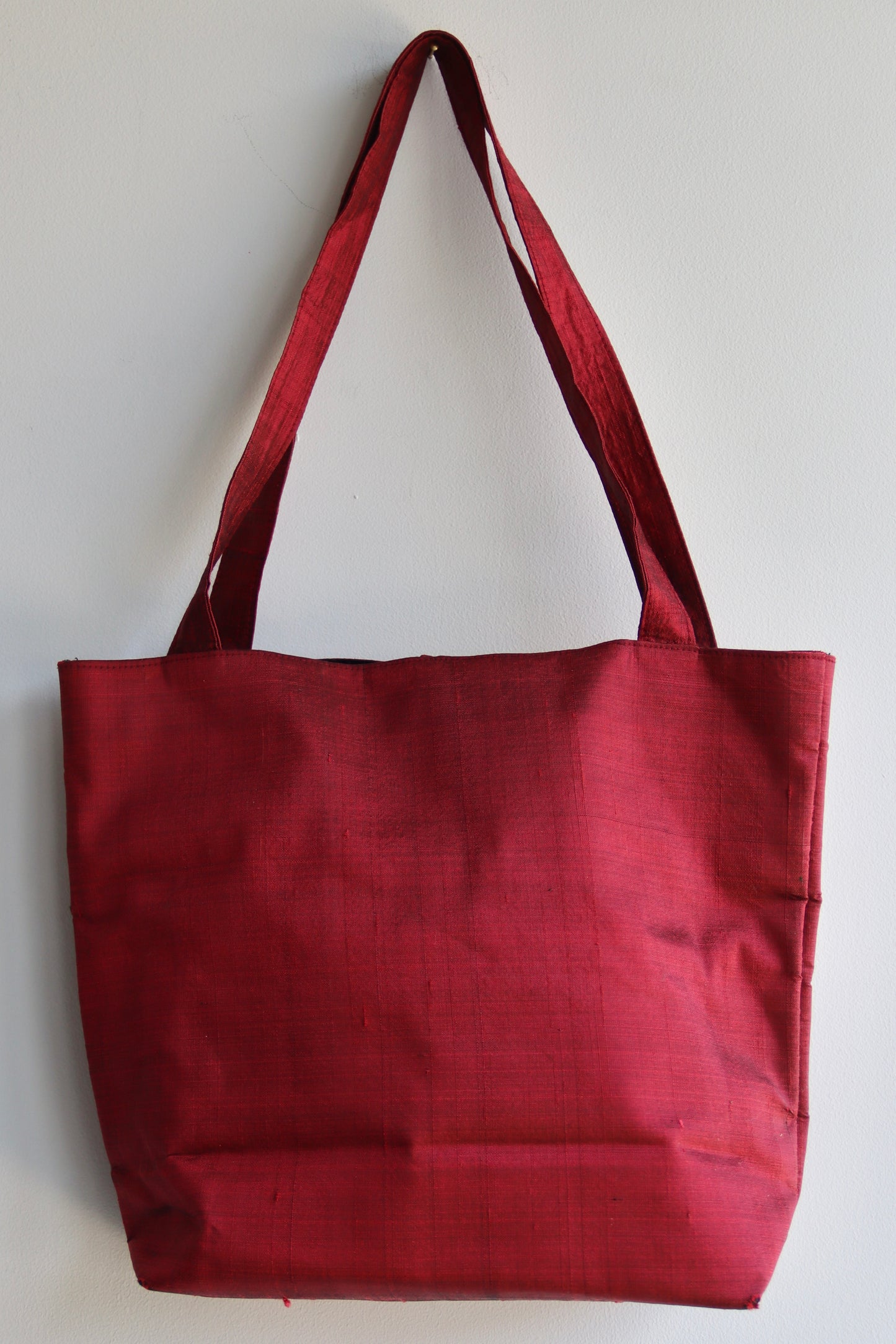 Wild Boar Creek Red Silk Bag