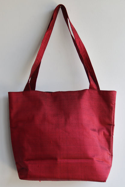 Wild Boar Creek Red Silk Bag