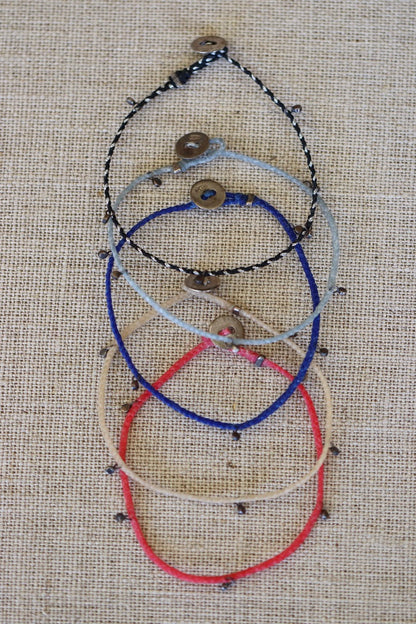 Scosha Sterling Silver Cord Bracelets