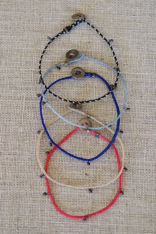 Scosha Sterling Silver Cord Bracelets