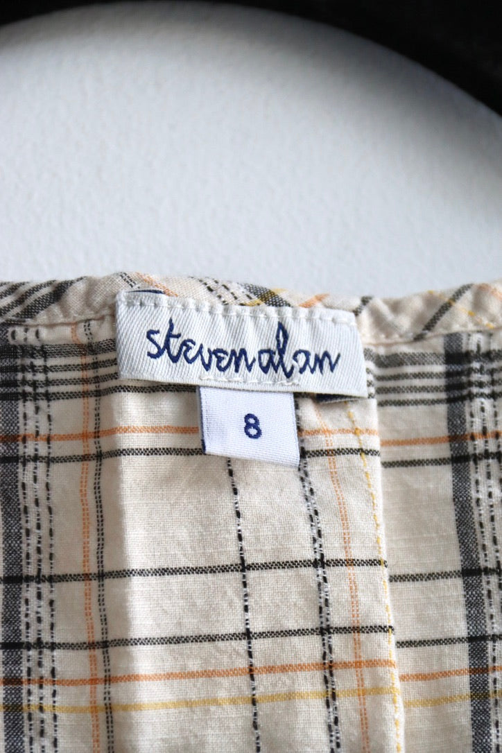 Steven Alan Checkered Dress