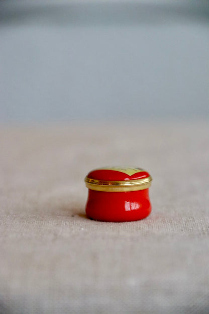 Halcyon Days Enamel Box with Letter