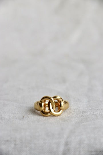 Milor Italy Gold Love Knot Ring - 14k