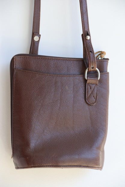 J.P. Ourse & Cie Brown Leather Bag