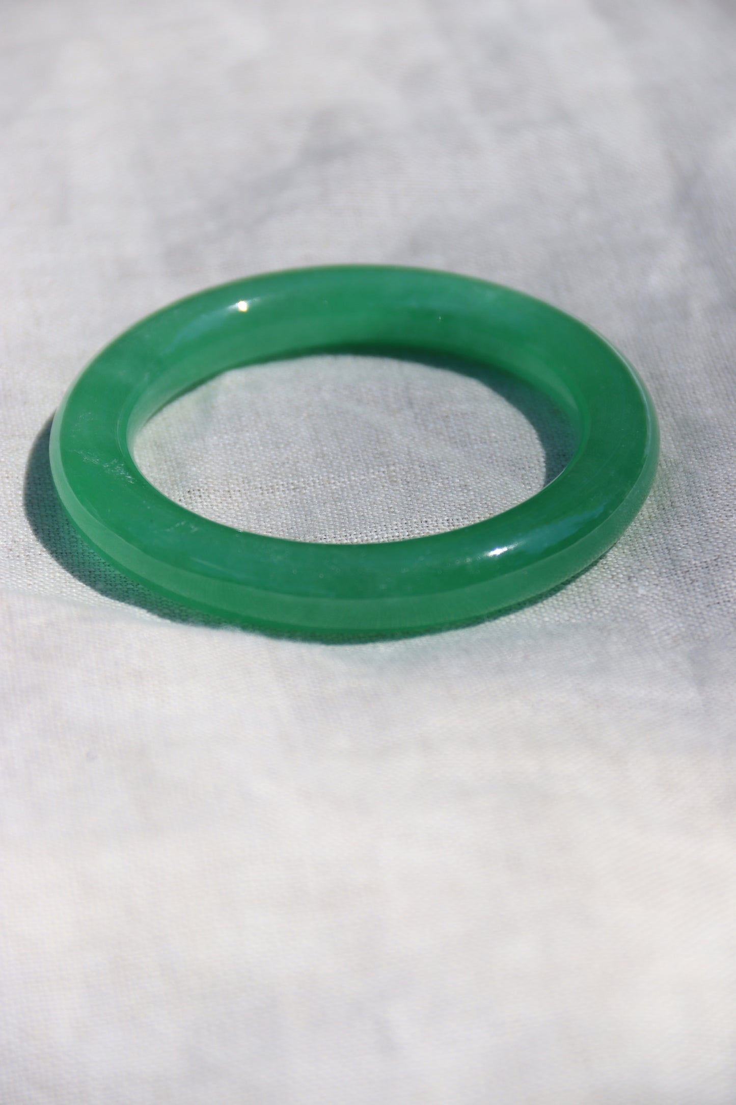 Jadeite Hololith Bangles