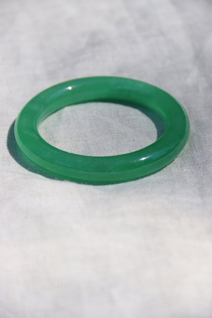 Jadeite Hololith Bangles