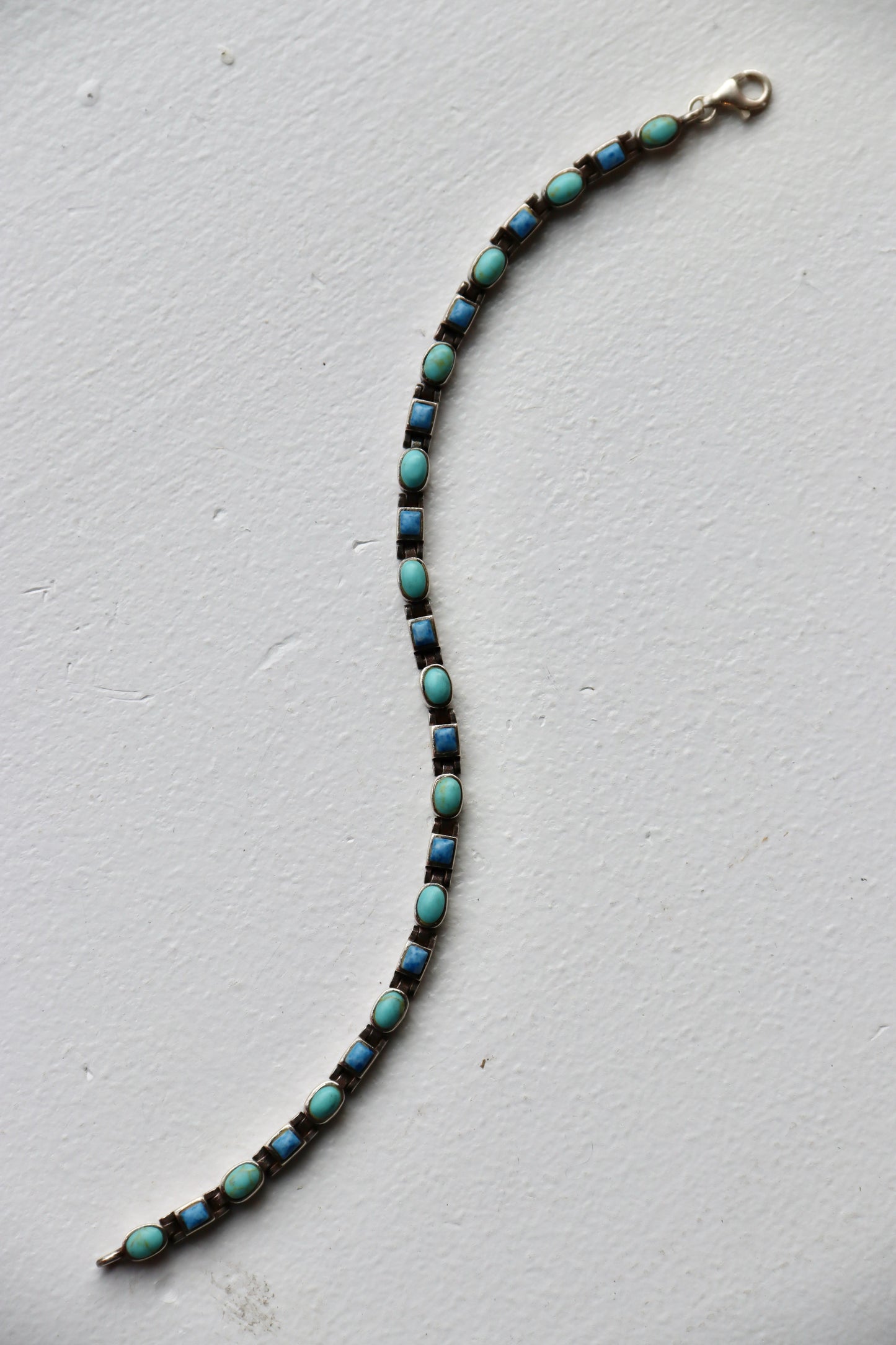 Sterling Silver Turquoise Bracelet