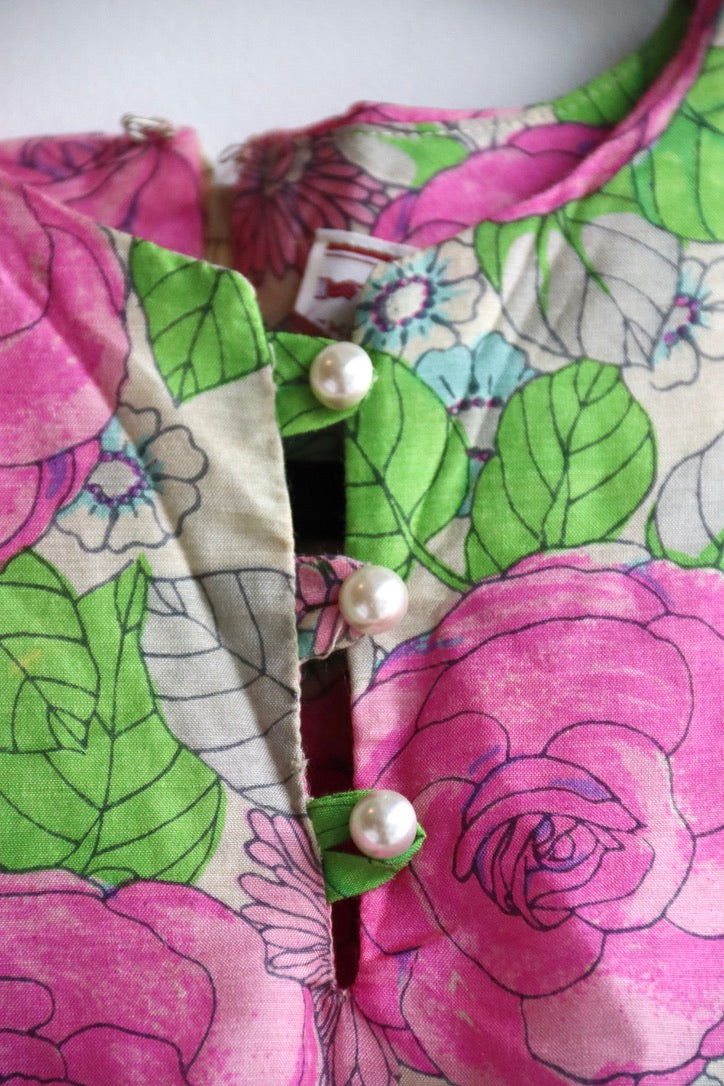 Vintage Aunt Abigails Attic Floral Dress