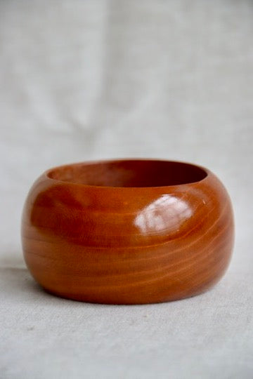 Large Wooden Handmade Bangle Bracelet